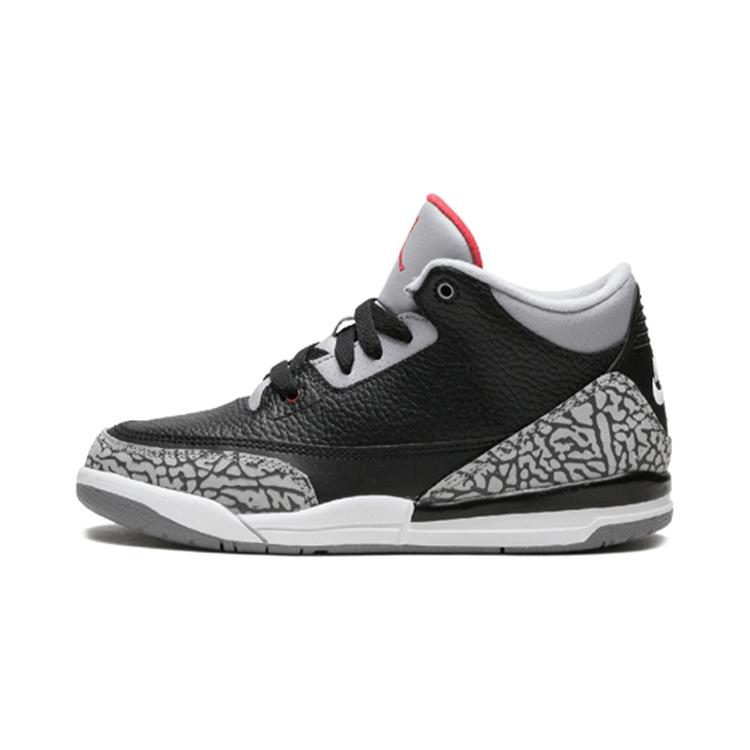 (PS) Air Jordan 3 Retro OG  Black Cement  2018 Kids  429487-021 EU 31
