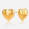 Niche premium earrings stud earrings love gold earrings jewelry