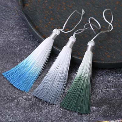 8 Cm Gradient Tassel Tassels Hanging Rope Bookmark Pendant Jewelry Does Not Fade 3PC Set Tassels for Crafts Sewing Accessories