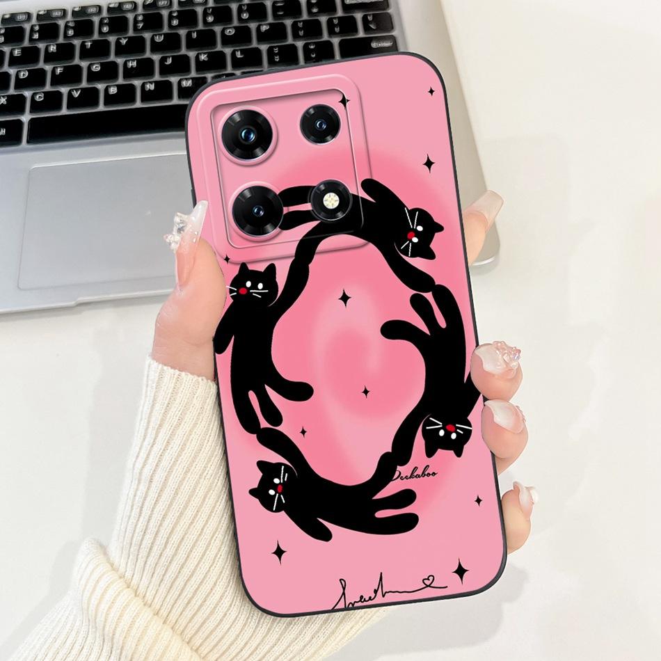 For Infinix Note 30 Pro Case Infinix Note 30i 30 Note30 30Pro 4G Elegant Painted Soft Silicone Shockproof Phone Cases