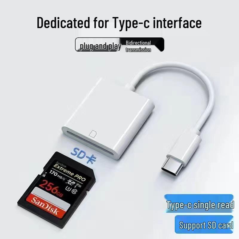 Apple SD Card Reader & Type-C Adapter for iPhone