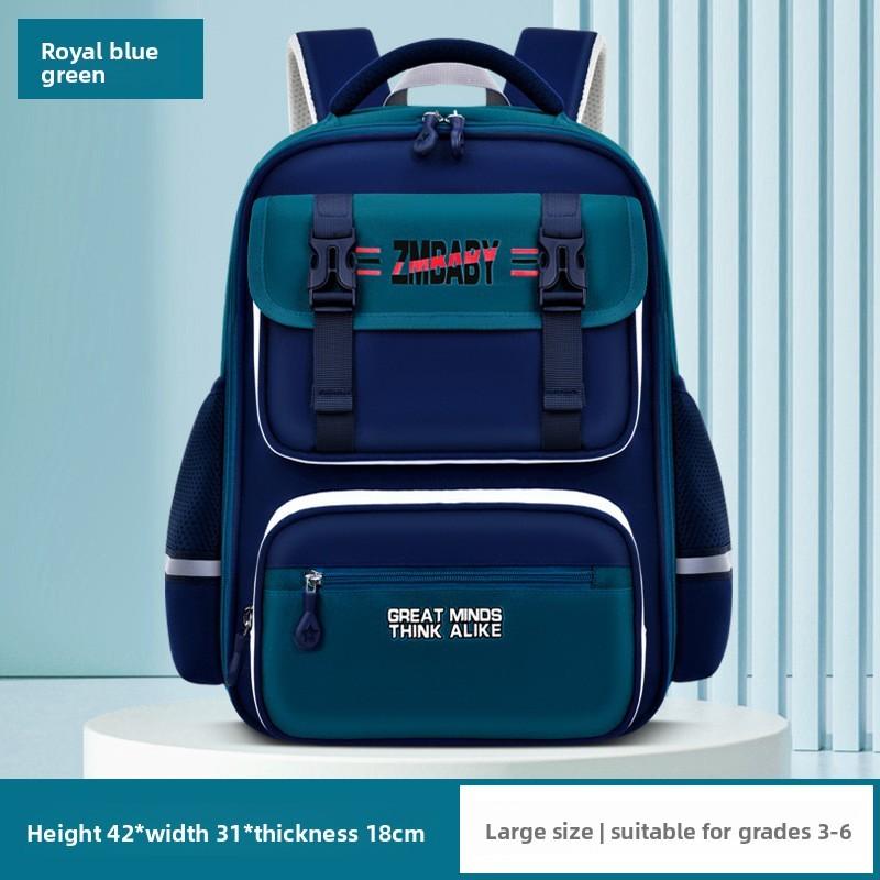 Kids School Backpack With Breathable Oxford Fabric For Boys And Girls 16 Grade