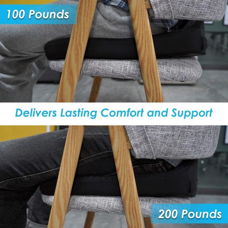 Car Coccyx Sitting Cushion Pad Heightening Wedge Booster Seat Cushion for Driving, Truck Driver,for Truck Accessories