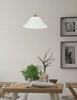 Candellux Vera Pendant Lamp Gold 1X60W E27 Alabaster Shade 1 Pc