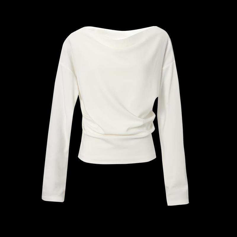 Her Figure Off-Shoulder Knit Sweater