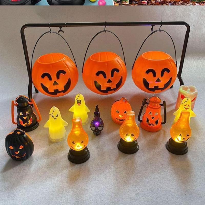 Halloween Flame Bucket Decorations for Party, Celebration, and Tourist Spots