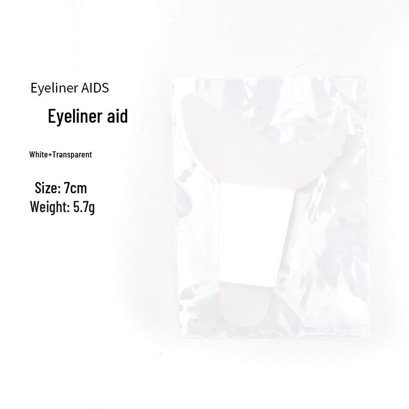 Wielofunkcyjne silikonowe narzędzie do makijażu oczu do aplikacji eyelinera, cieni do powiek i tuszu do rzęs