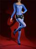 Sexy Women 5D Oil Glossy Shiny Jumpsuit Elastic Sheer See Through Bodysuit Sexy Yoga Shaper Slim Tights Maid Leotard