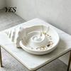 Conch-shaped Tray 3D Printed Conch Jewelry Tray, Rings Earrings Necklaces Organizing Small Item Dish, Trinket Keys Holder Plate for Home Decor Storage