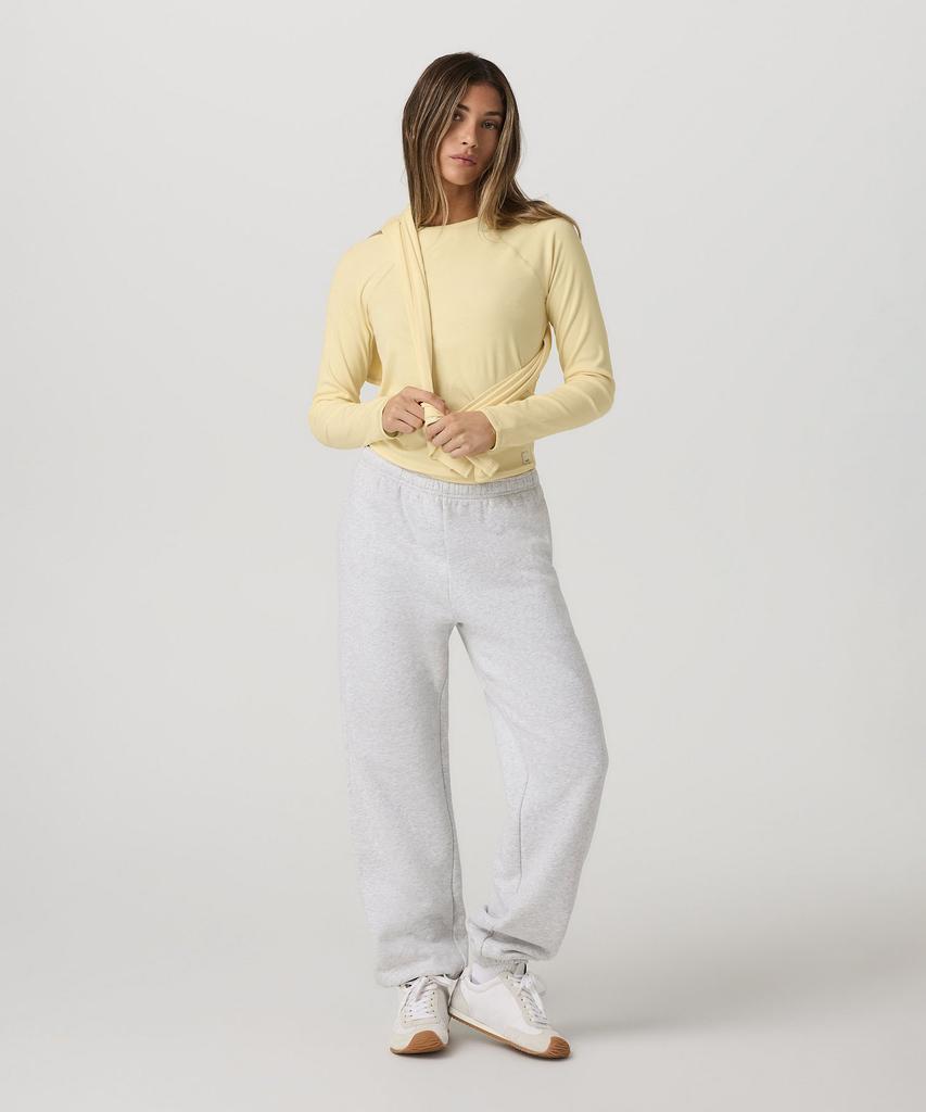 VUORI [Female] Long Sleeve Pose Crew _Lemon_Vr26121038