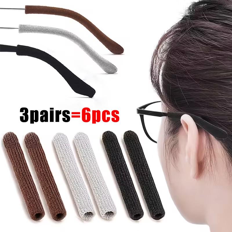 10pairs Anti-slip Glasses Temple Knitted Frame Cover Eyeglass End Temple Sunglass Leg Cover Glasses Fixed Glasses Leg Cover