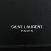 Pristine SAINT LAURENT PARIS Shoulder Bag Black Leather Women 802728 Used