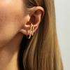 Ingemark Minimalism Gold Color Irregular Geometry Clip Earring for Women Vintage Metal No Piercing Earring 2026 New Year Jewelry