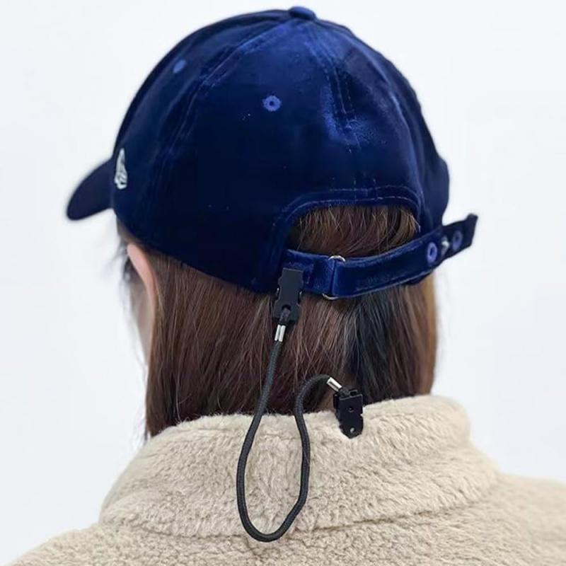 2pcs Women Men Travel Sun Hat Holder Straps Windproof Rope Sports Anti-drop Anti-lost Glasses Chain