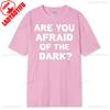 Halloween Tee Are You Afraid of The Dark Printed Breathable TShirt Vintage Inspired Retro Halloween Shirt Nostalgic Spooky Gift