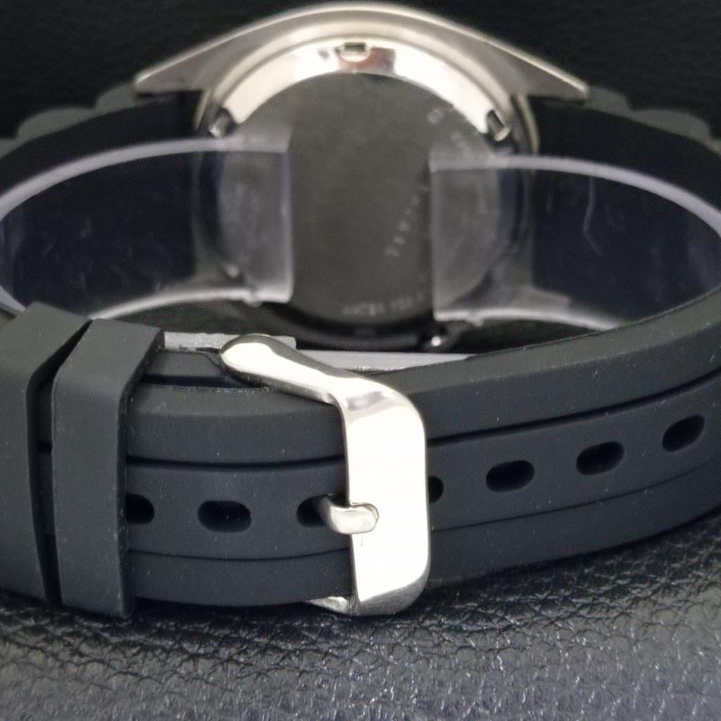 JAPAN VINTAGE SEIKO AUTOMATIC 7009A MENS FERRARI DIAL WATCH a700533-5 R203-a700533