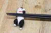 Yakushi Kiln Chopstick Rests, Set of 3, "Sleeping Cat