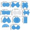 Silikon Ohrringformen Anhänger Epoxidharzform Epoxidharzformen DIY Schmuckherstellung Formen für Schmuckdekorationen