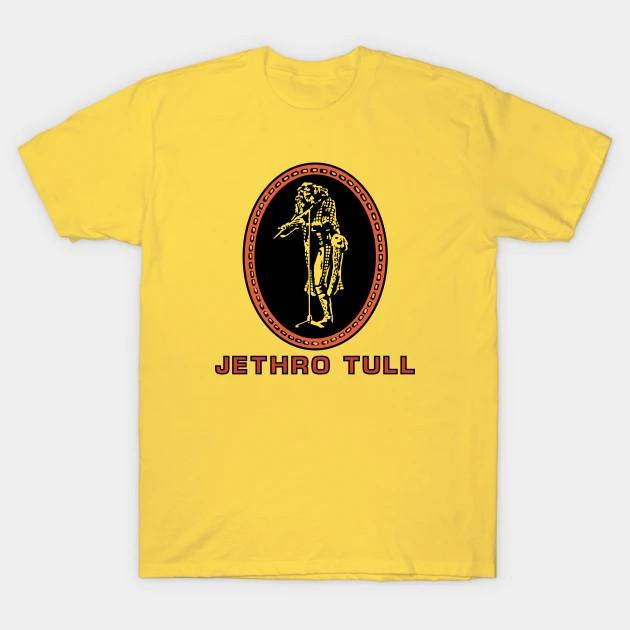 

Jethro Tull In Music Concert Tour Cotton Yellow Tee Shirt All Size Unisex MM941 Unisex T-Shirt L