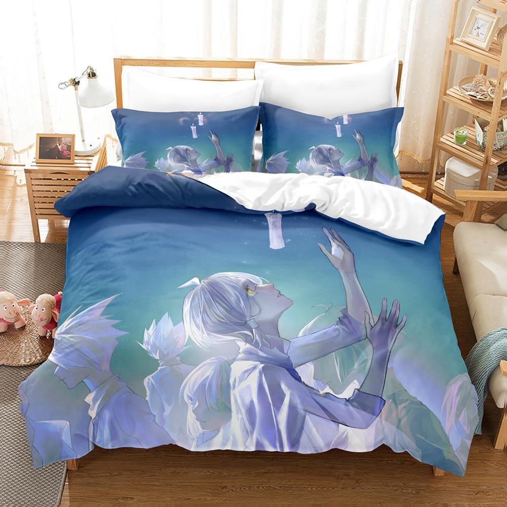 Spill Sky Children of the Light Sengetøy Tegneserie Anime tredelt sett Voksen Barn Soverom Dynetrekksett 3D-trykk Kawaii senger