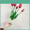 Artificial Tulipa Gesneriana Wedding Decor With Soft Silicone For Home And Photography Backdrops