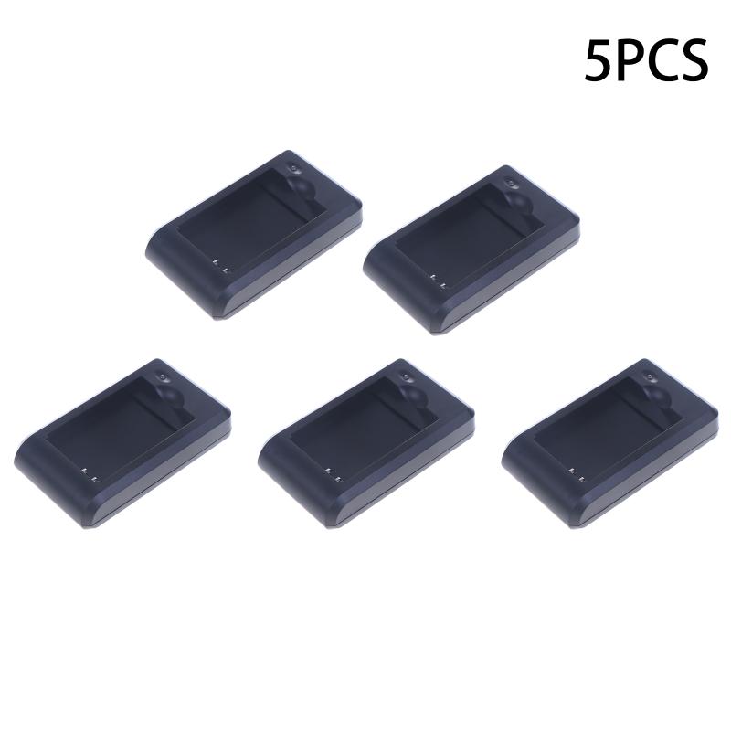 1/3/5PCS Black Universal Battery Dock Charger For Mobile Phone Li-ion Charger Type-C Output Style - 4.2/1A BL-5B BL-5C