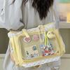 Ballet Style Lolita Transparent Crossbody Bag DIY Anime Shoulder Bag New Lace Itabag  Shopping