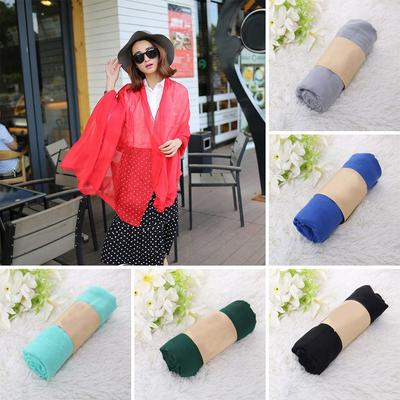 Women Men Sun Protection Beach Scarves Pashmina Shawls Scarf Wrap Hijab