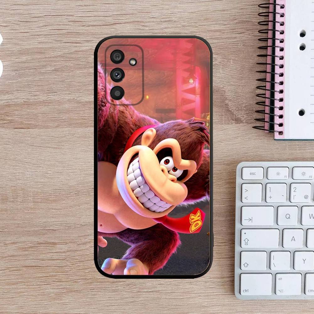

Game D-Donkeys K-Kongs Phone Case For Samsung Galaxy A13,A21s,A22,A31,A32,A52,A53,A71,A80,A91 Soft Black Cover Samsung a52 a52S