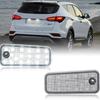 NJSBYL Xenon White LED License Plate Lights For 2013-up Kia Rondo Telluride and Hyundai Azera Santa Fe Rear Number Licence Plate LED Tag Lamps