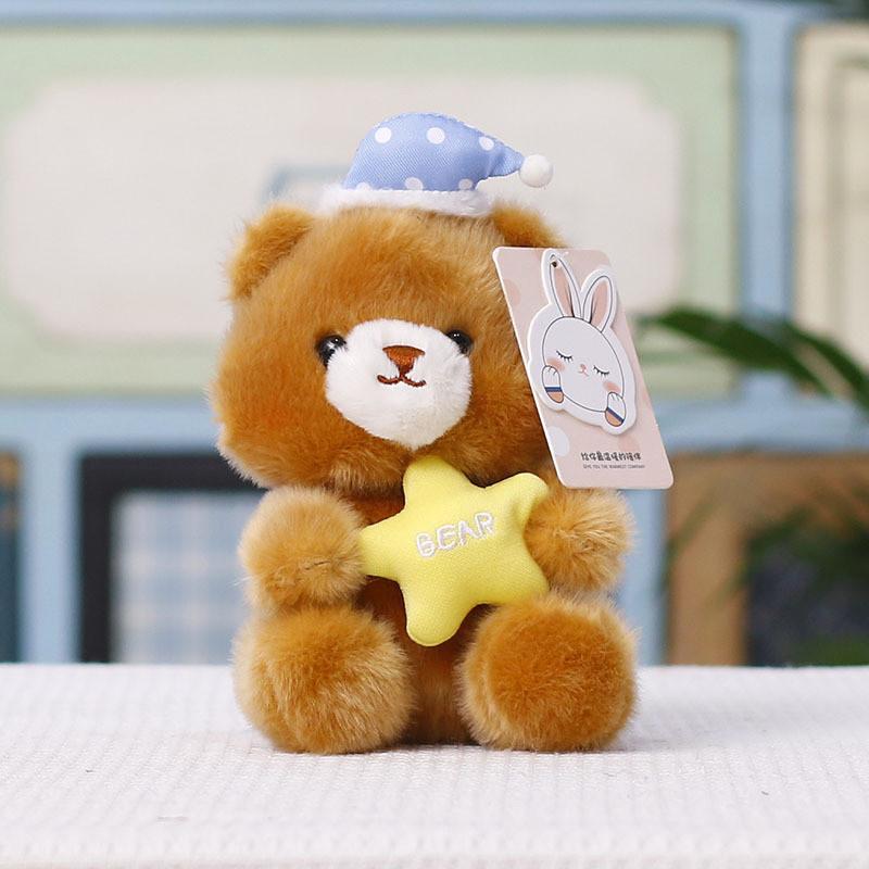 Plush Bear Toy With Scented Small Handheld Doll Gift For Kids And Adults
