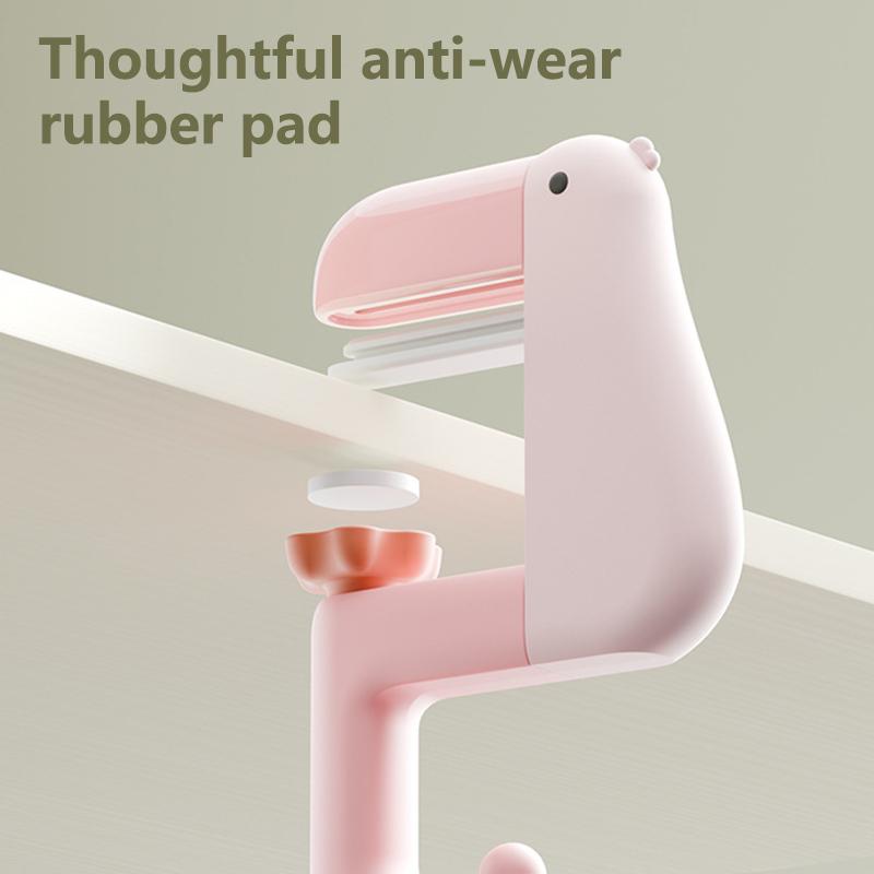 Myśląca Kaczka Przenośny Haczyk Wiszący Dekoracja Stół Portfel Torba Haczyk Wieszak Ścienny Uchwyt Torebka Bez Wiercenia Artykuły Biurowe dla Studentów