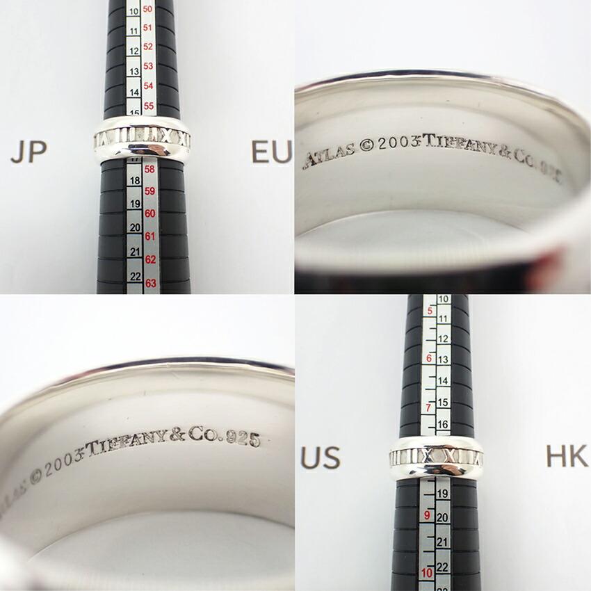 [Pre-owned] TIFFANY 925 Atlas Wide Ring / Size 16 / j51-7