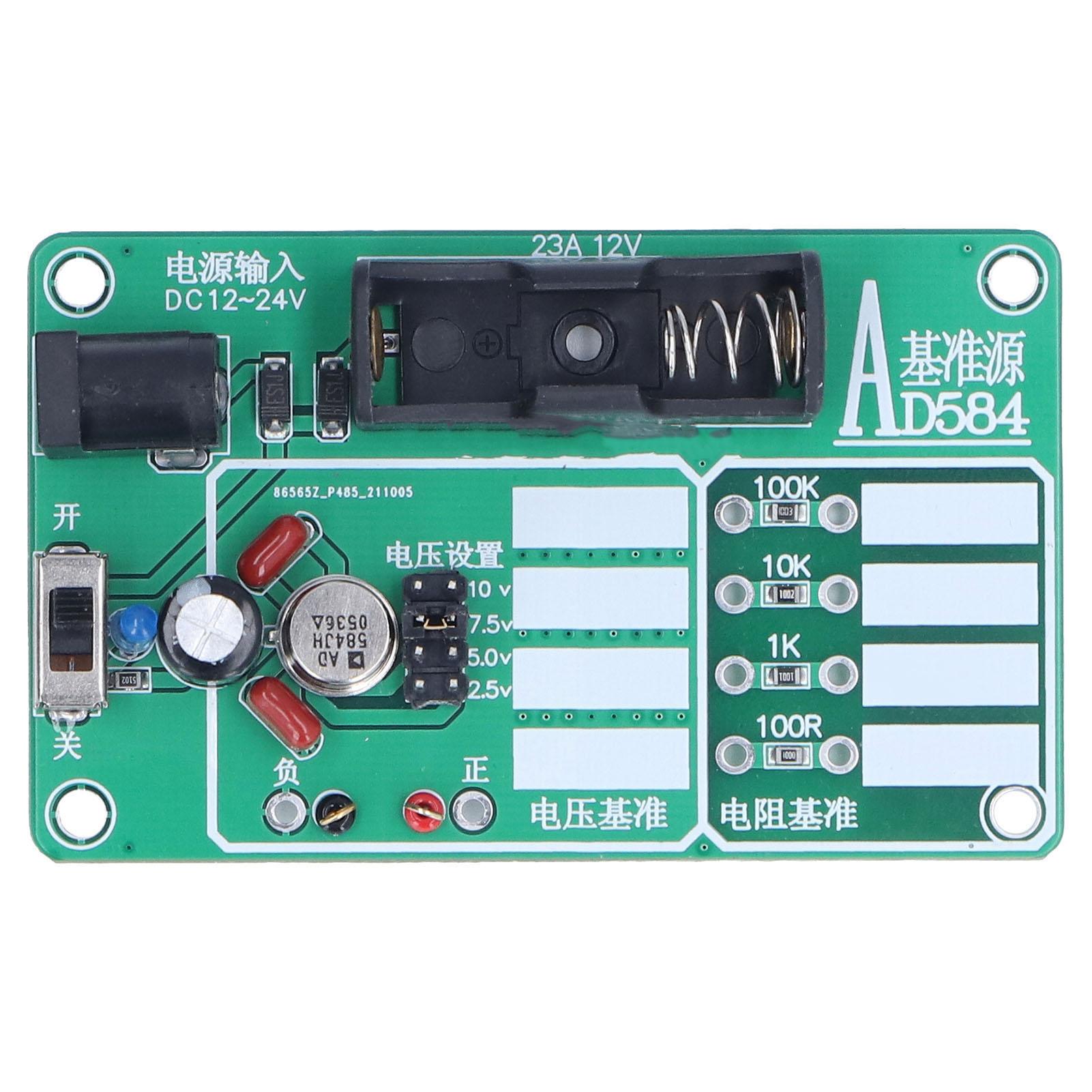 

AD584 4 Channel Voltage Resistance Reference Module High Accuracy Multimeter Calibration Module