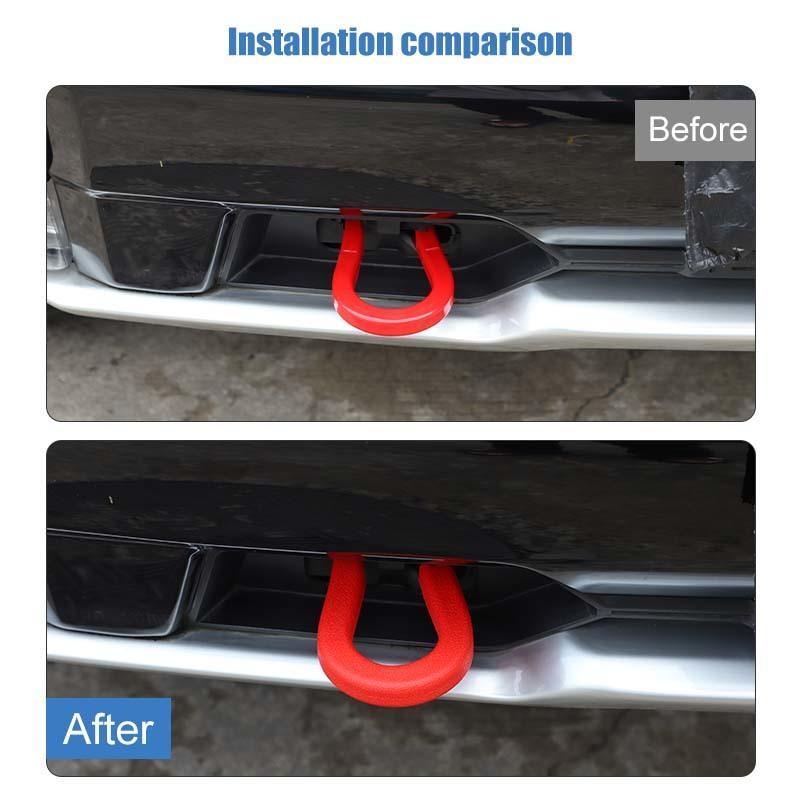 Copertura Protettiva Gancio Traino Paraurti Anteriore Auto Per Chevy Silverado GMC-SIERRA 2014 Su Accessori Esterni Auto