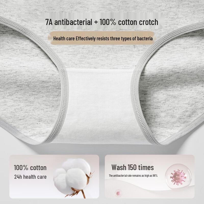 MaoRen Women's A-Class Cotton Seamless Sports Briefs