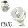 Portable Clip Fan with LED Lights Desk Fan 5 Speed Quiet Rechargeable Mini Table Fan, 360° Rotate Personal Cooling Fan for Home Office