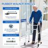 A95I-Replacement Walker Wheel 5 Inch- Wheels For Walkers For Seniors 1 Pair, Including Walker Wheels And Walker Feet