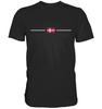 T-Shirt Danimarca Bandiera Danese Copenaghen Danese Regalo - Maglietta Premium