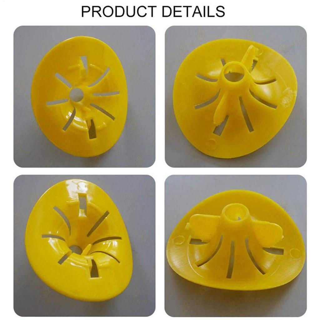 Wasp Traps 10Pcs Flower-Shaped Bee Catcher Reusable Bee Catcher Fly Trap Fly Catcher Hornet Trap Wasp Trap for Garden Indoor