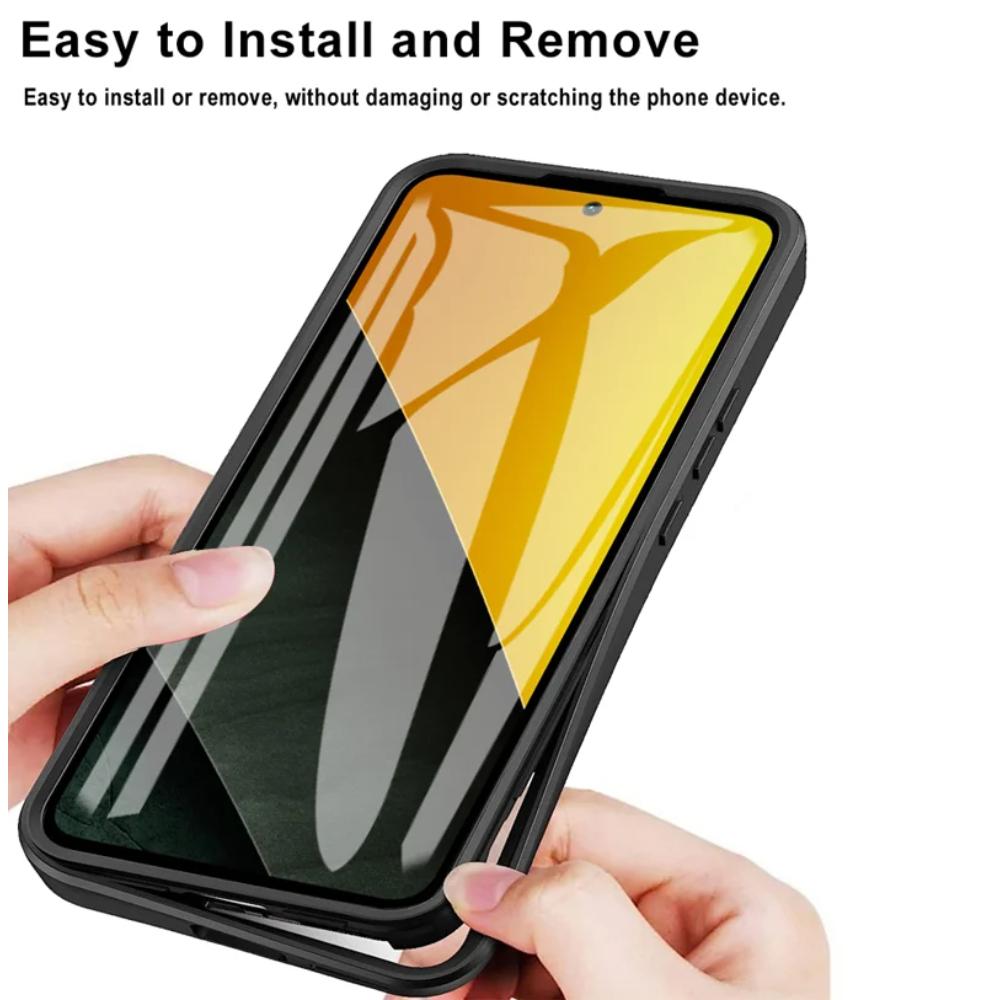 For Poco M7 Pro 5G Case 360 Full Protect Cover For Xiaomi Mi Poko Little M7 Pro M7Pro Clear Screen With Silicone Bumper Funda