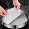 Stainless Steel Food Steaming Plate Steamer Tray Pot Steamer Basket Kitchen Steaming Rack Insert for Vegetables Fish Crab