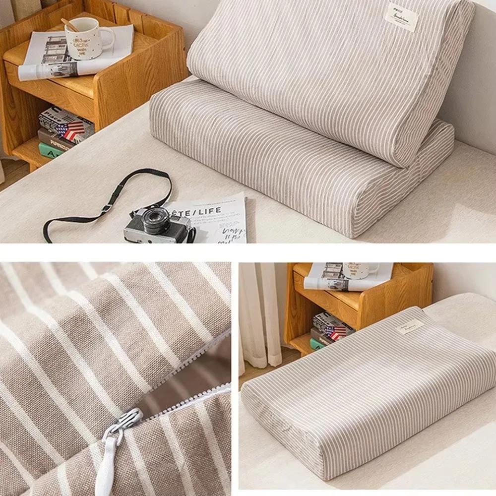1pc Latex Pillow Special Pillowcase and Pillowcase