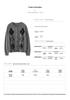 Women's Autumn Winter French Retro Cashmere Diamond Pattern Cardigan Sweater