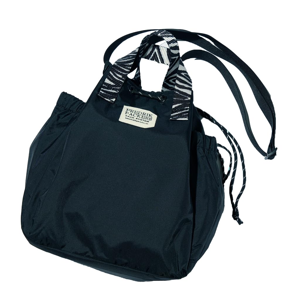 

EC exclusive special color BLOOM SHOULDER NYLON 2WAY tote shoulder ladies [Fredrick Packers] bag, bag, plain, (BLK3, FREE)