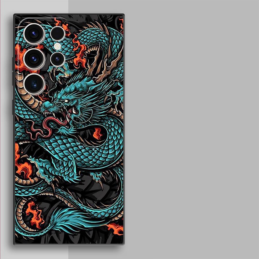 

Colorful Dragon Case for Samsung Galaxy S26 S20 S25 Ultra S21 FE S23 S24 Plus Note 20 Ultra 8 9 10 S10 S9 Funda Phone Cover Galaxy S22 5G