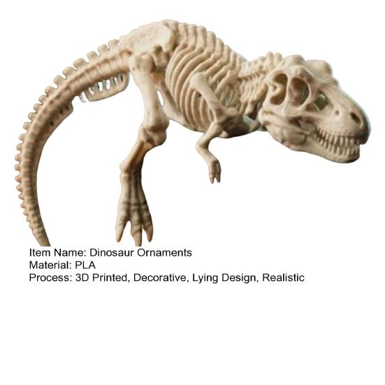 Yousheng Funny Dinosaur Ornaments, Decorative Lying Dinosaur Figurine, 3D Computer Monitor Dinosaur Ornament for Home Office