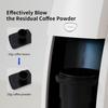 Coffee Grinder Single-Dose Hopper for Baratza Encore Coffee Grinder with Silicone Bellow and Mental Lid for Residual Coffee Grounds, White