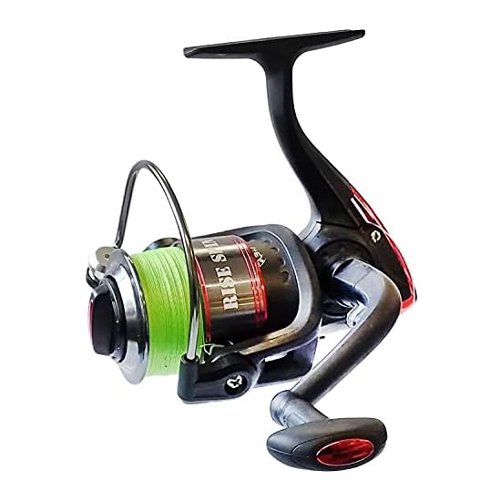 Glory Fish Spinning Reel Rise Spin 3000S, Pre-spooled with PE Line #1-100m