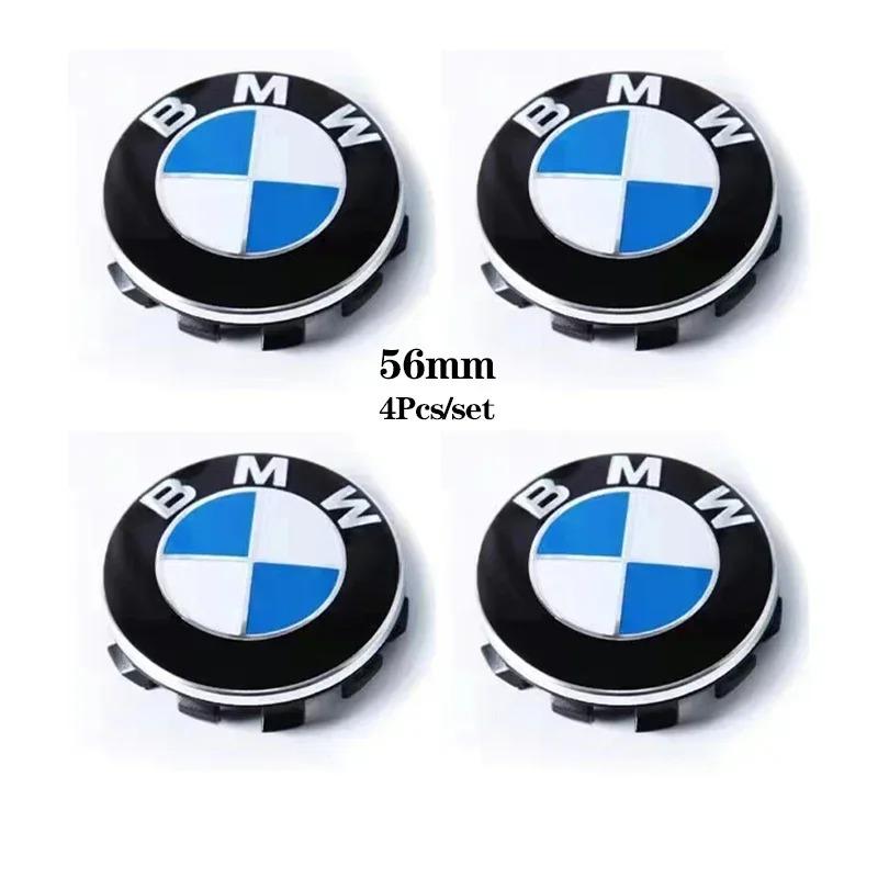 AXNX2 7Pcs Car Front Badge Rear Sticker Center Caps Steering Wheel Emblem For BMW X3 X5 G01 G20 G30 F10 F11 F20 F01 F30 E39 E60